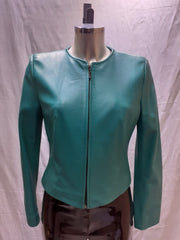 Blue Chinchilla fur Jacket